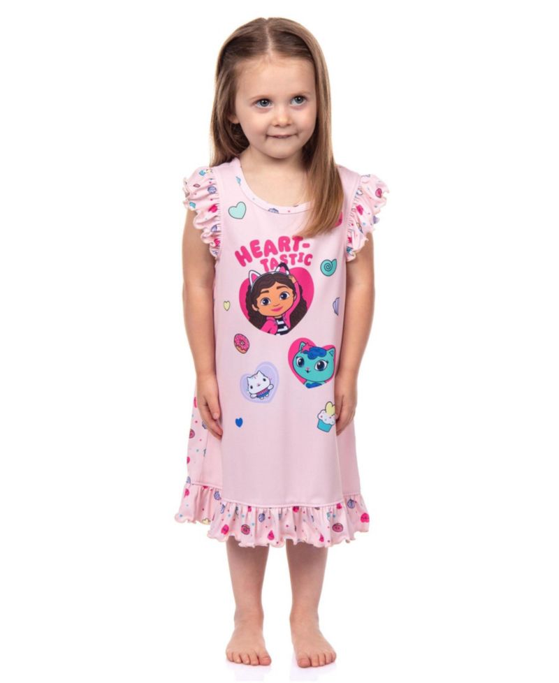 Toddler Girls Heart-Tastic Sleep Nightgown with Matching Doll Dress