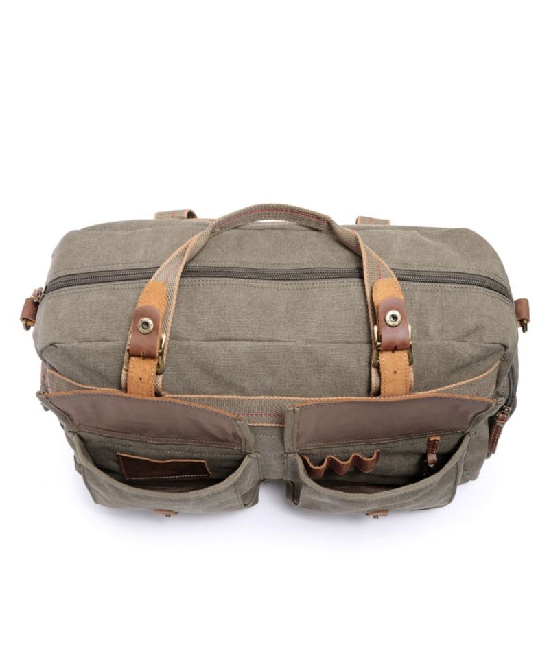 Turtle Ridge Extra-Large Canvas Duffel Bag