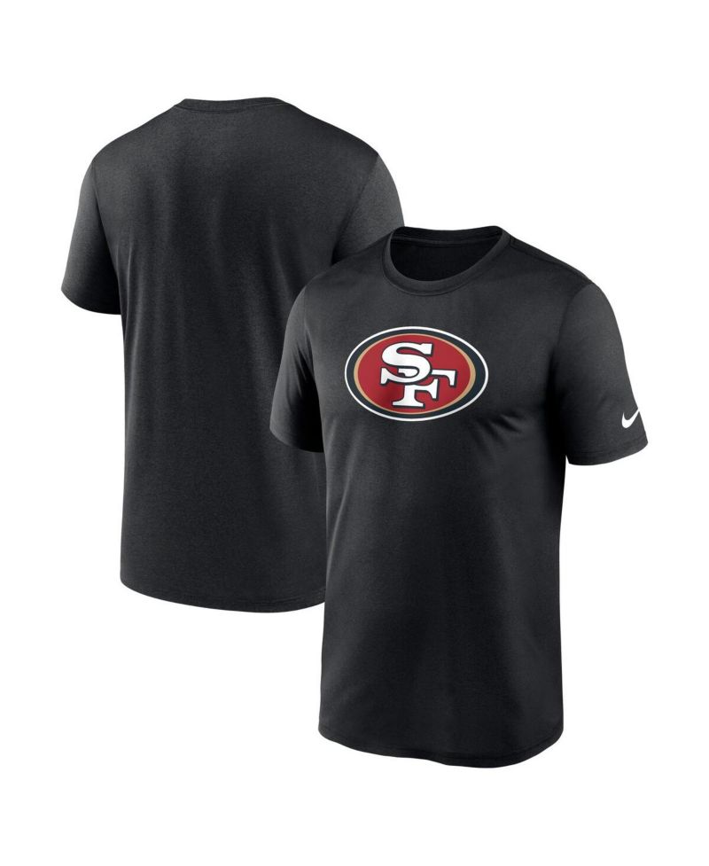 Men's Black San Francisco 49ers Primetime Legend Logo Performance T-Shirt