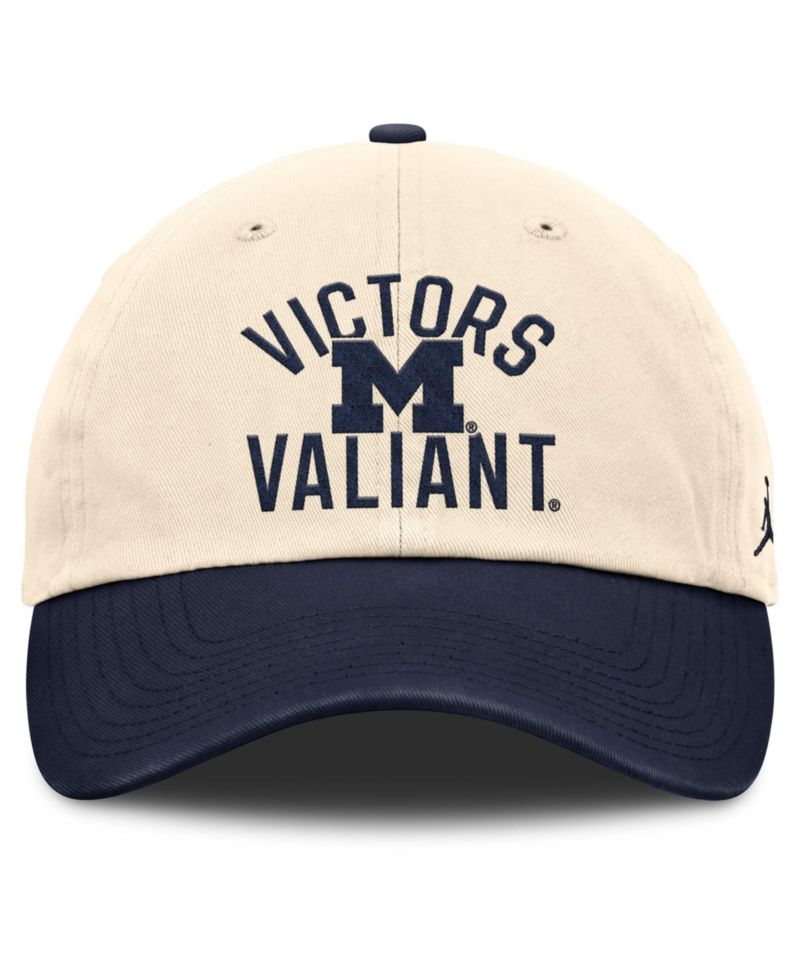 Men's and Women's Natural Michigan Wolverines 2026 Primetime Natural 2-Tone Club Adjustable Hat