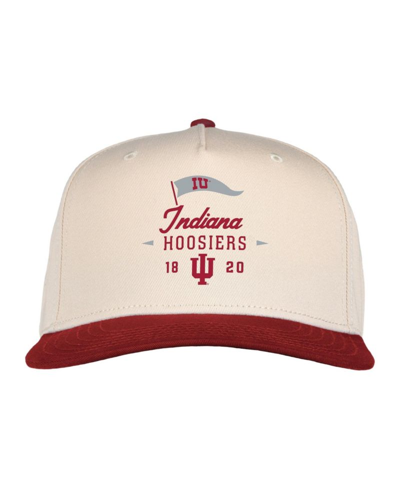 Men's and Women's Cream Indiana Hoosiers The 1995 Adjustable Hat