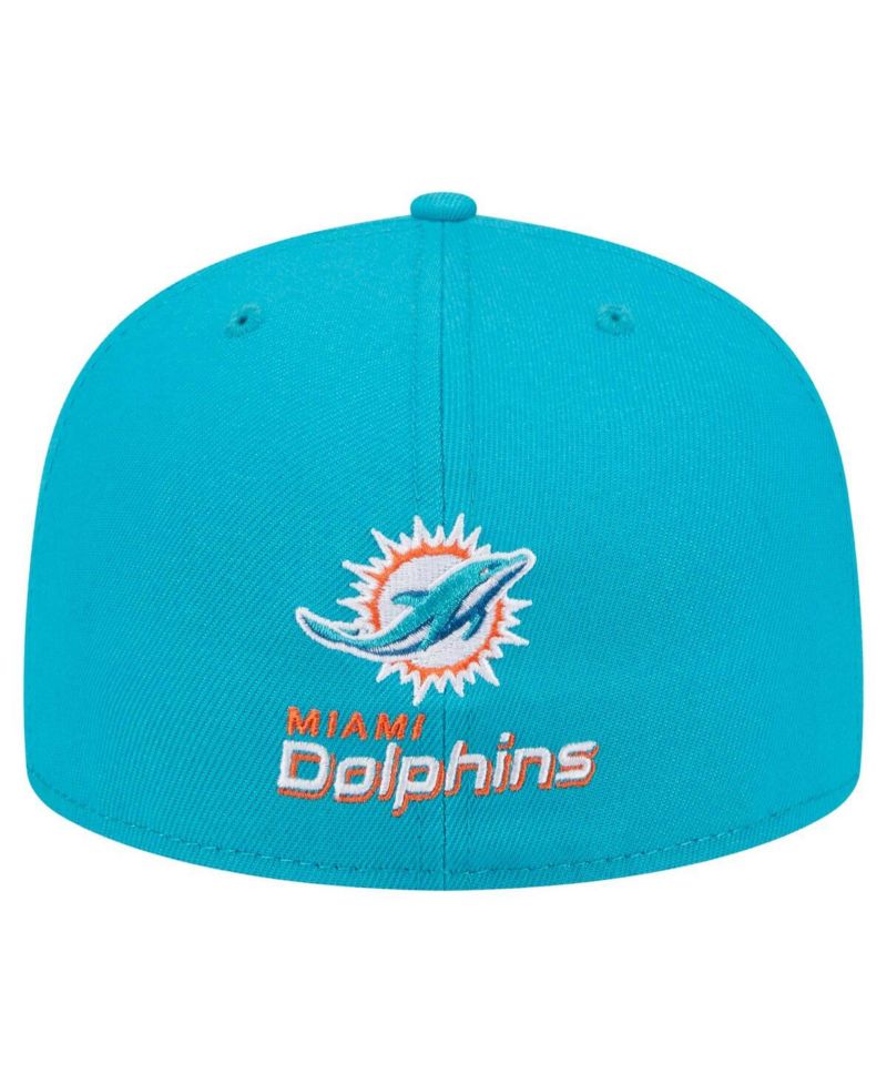 Men's Aqua Miami Dolphins Ransom 59FIFTY Fitted Hat