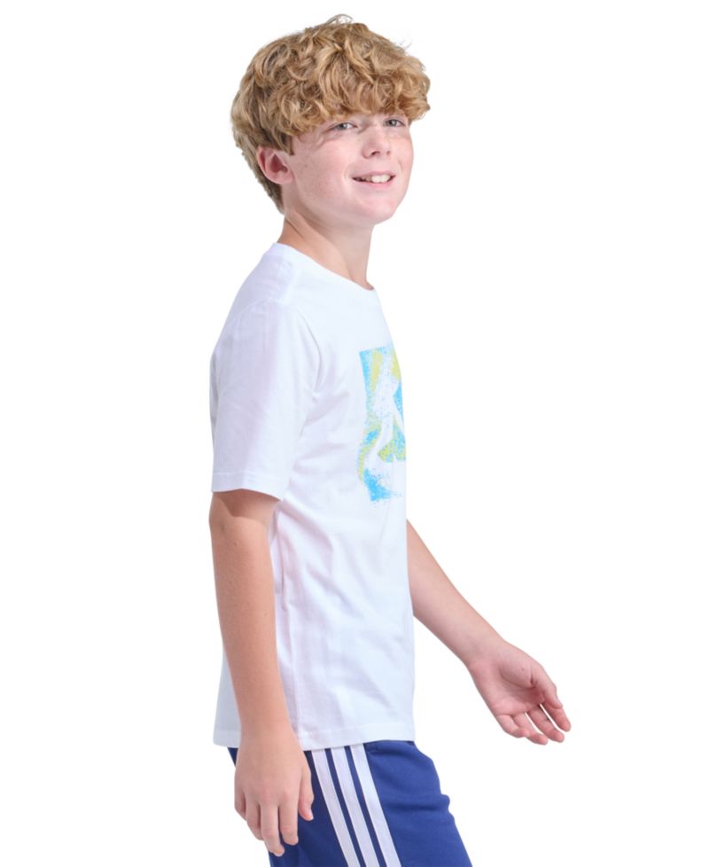 Boys' 8-20 Short-Sleeve Spray Gradient Logo T-Shirt
