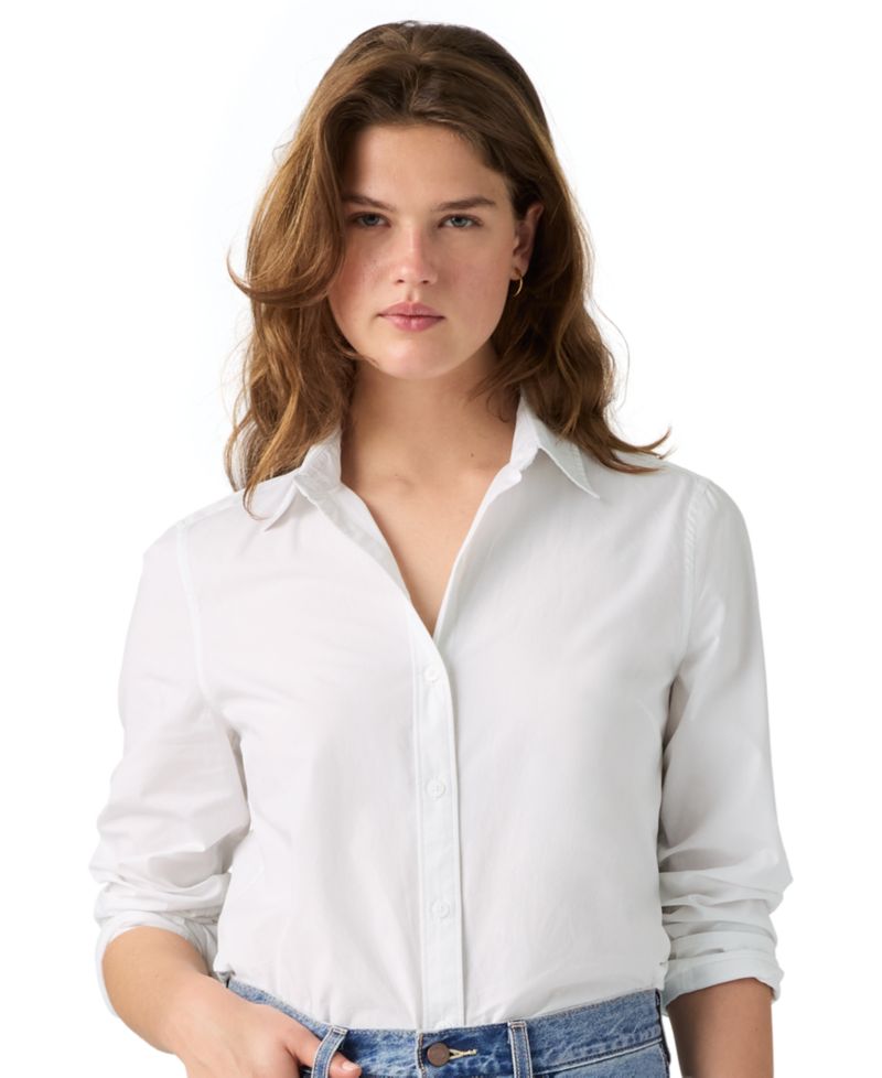 Women's Carlile Classic Poplin Long-Sleeve Shirt