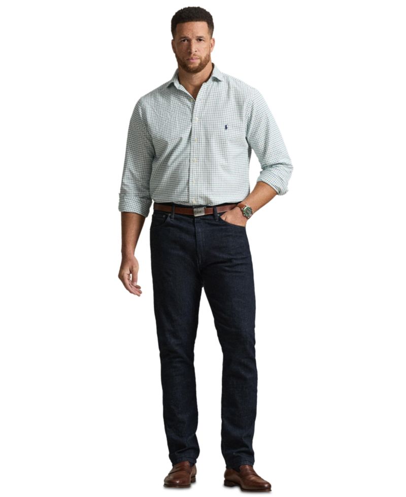 Men's Big & Tall Tattersall Oxford Shirt