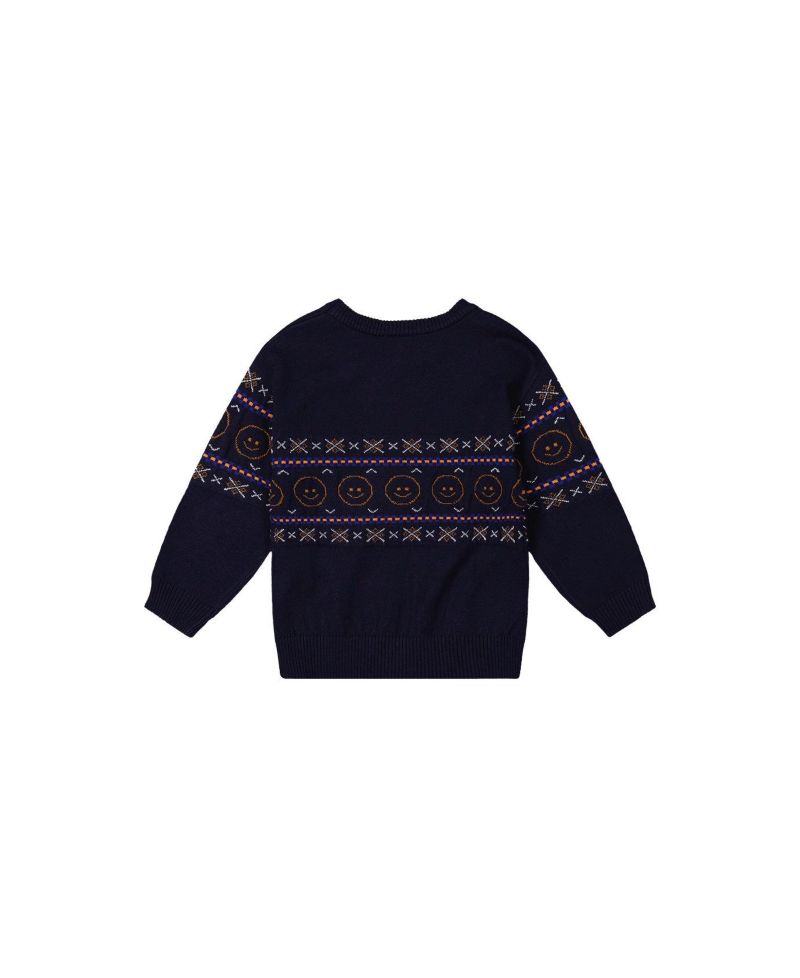 Little Boys (6-12) Jacquard Sweater