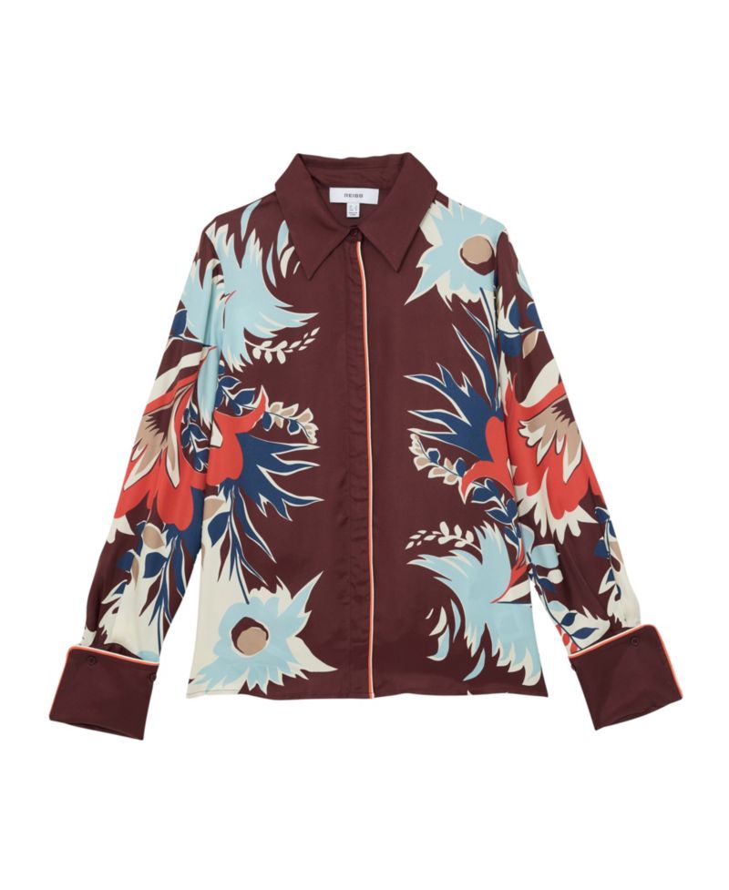 Women's Lia Printed Button-Through Shirt
