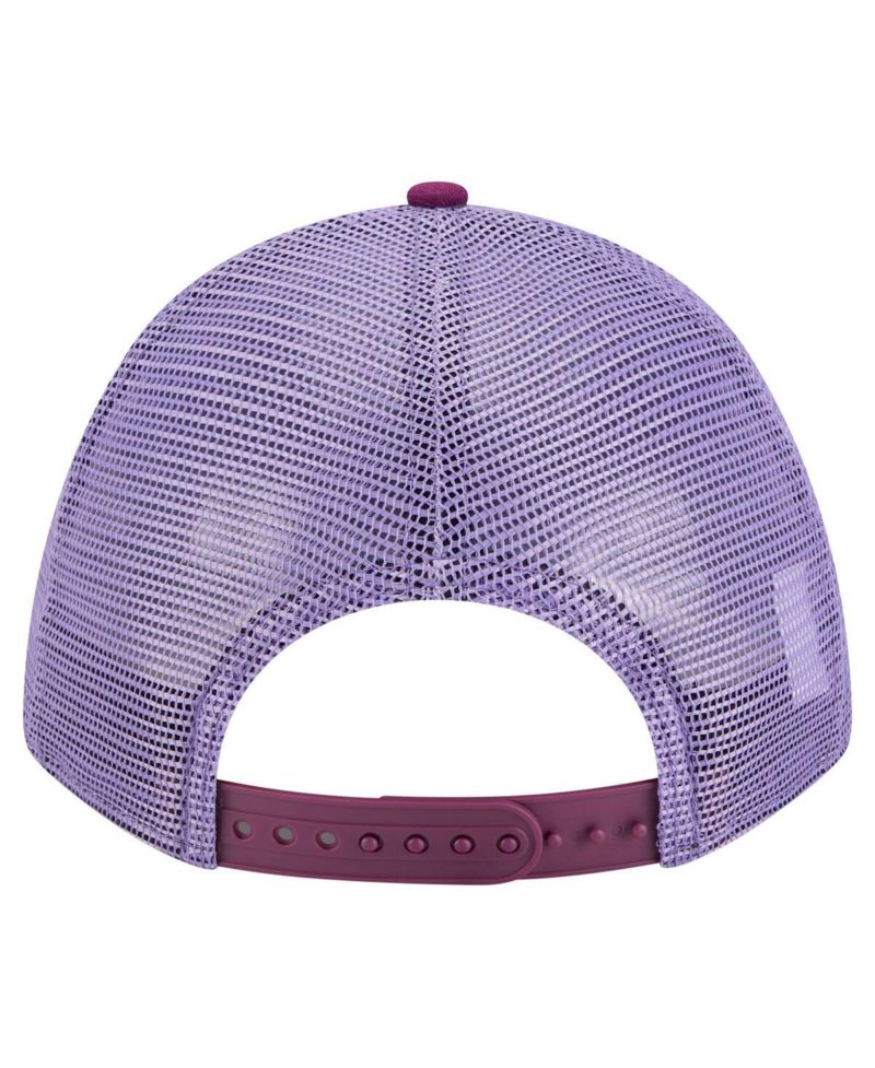 Men's Purple Houston Dynamo FC Color Pack 9FORTY A-Frame Adjustable Trucker Hat
