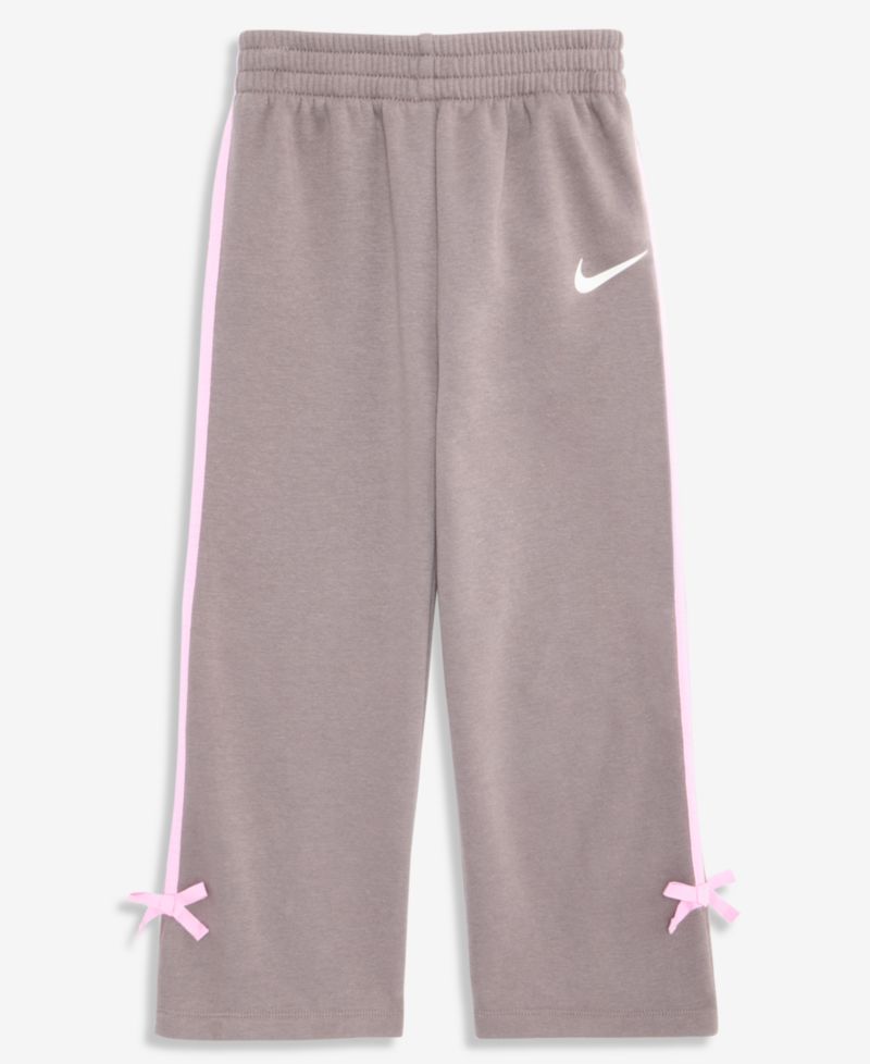 Girls' 4-6X Bow-Detail Wide-Leg Pants