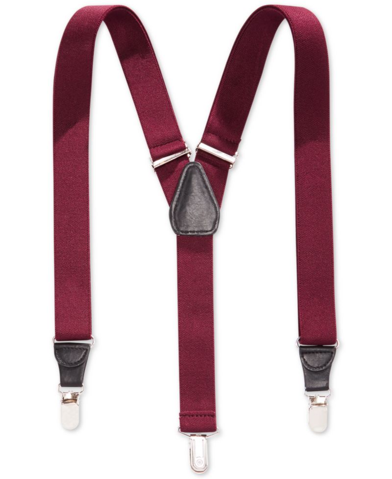 25mm Skinny Solid Suspenders