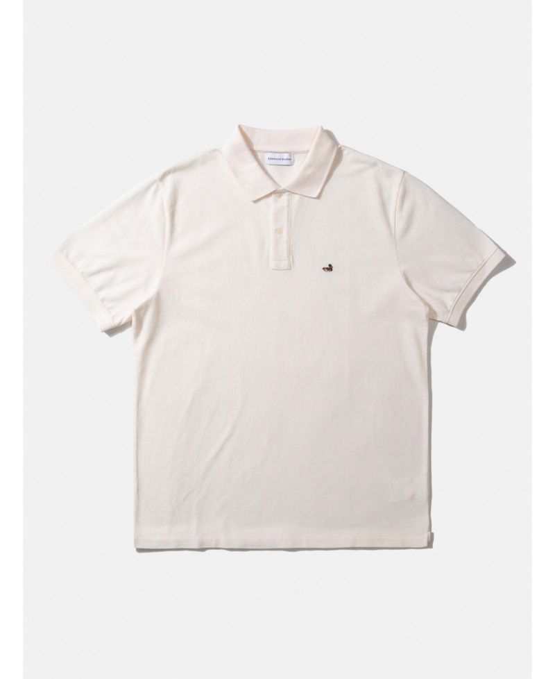 Men's Duck Logo Cotton Pique Polo Shirt