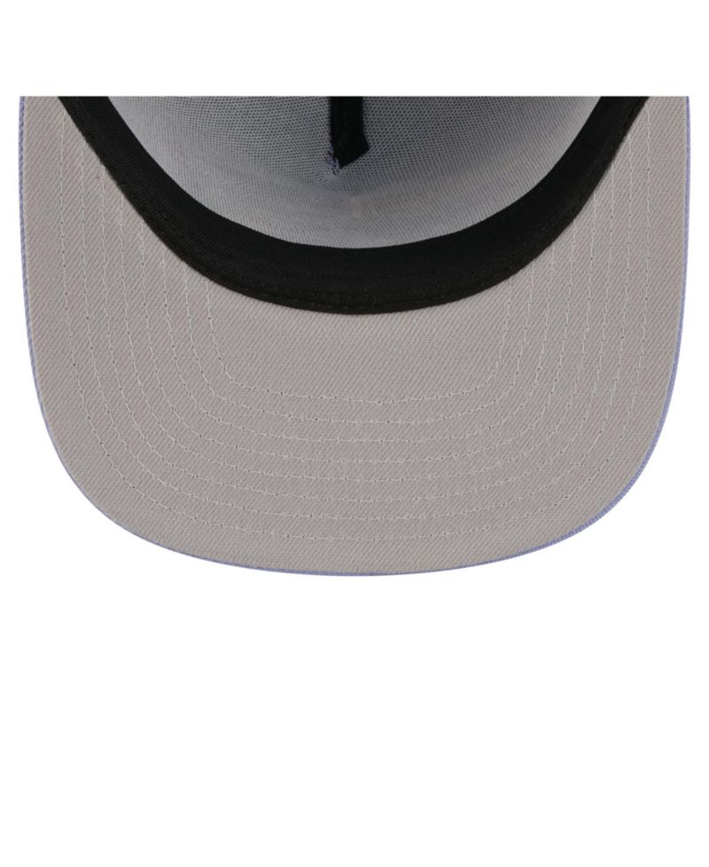 Men's Lavender New England Patriots Bloom A-Frame 9FIFTY Snapback Hat