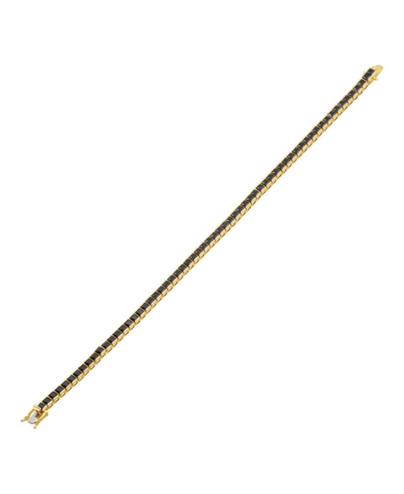 Onyx Bracelet (12-5/8 ct. t.w.) in 14k Yellow Gold-Plated Sterling Silver