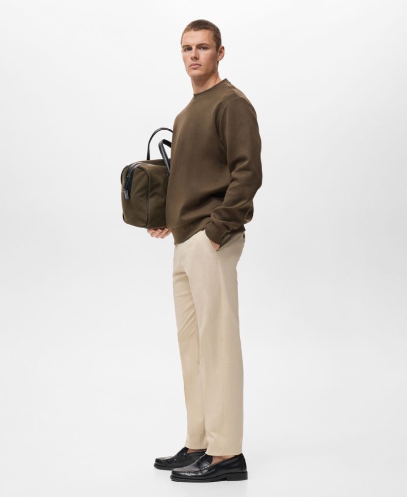Men's Regular-Fit Cotton Sweatshirt
