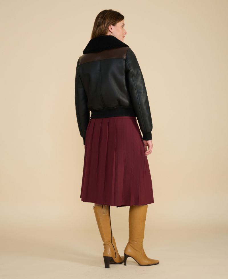 Women's Mabel Shearling Bomber Jacket