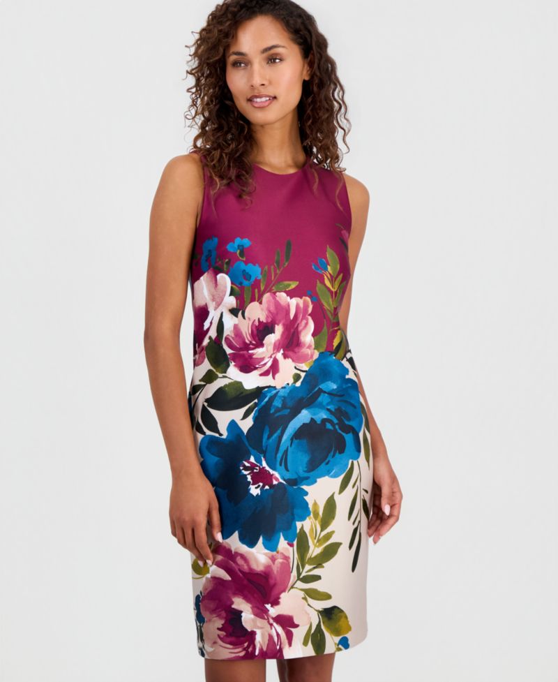 Women's Sheath Sleeveless Dress