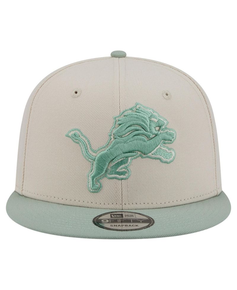 Men's Cream/Light Green Detroit Lions Color Pack Two-Tone 9FIFTY Snapback Hat
