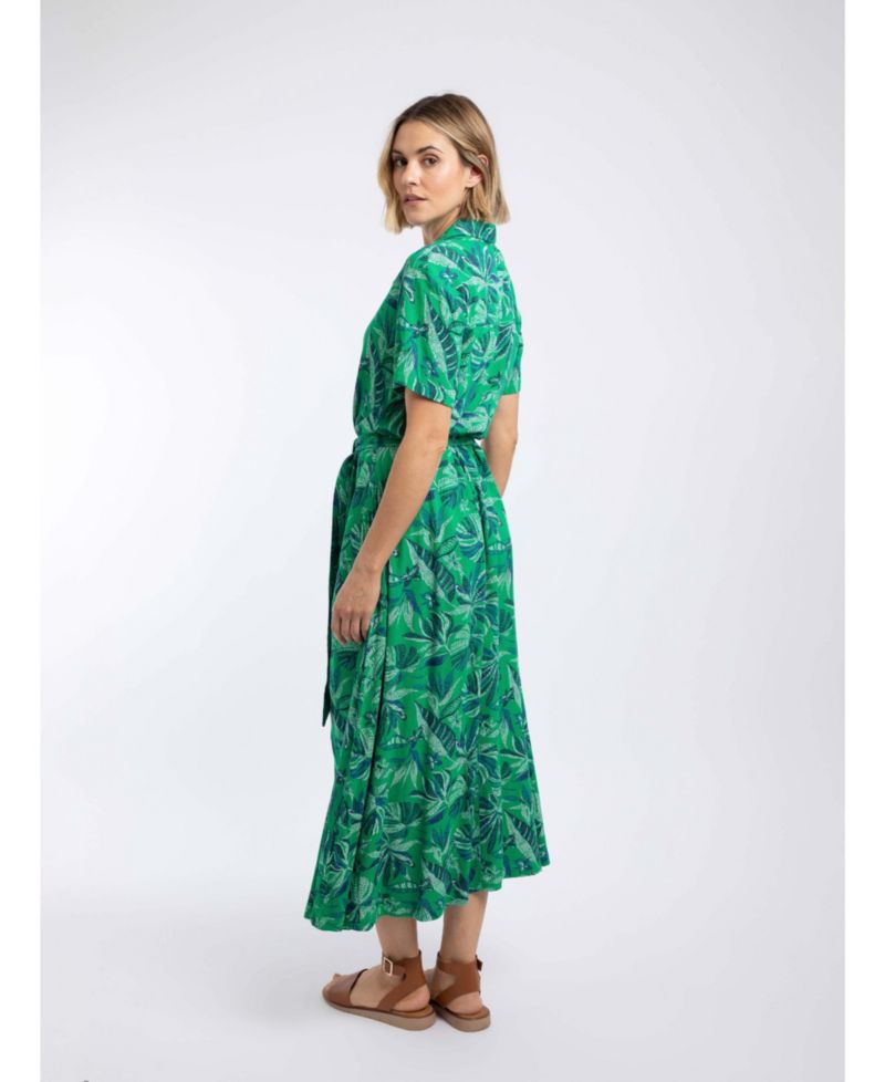 Women's Neem Printed Shirt Dress