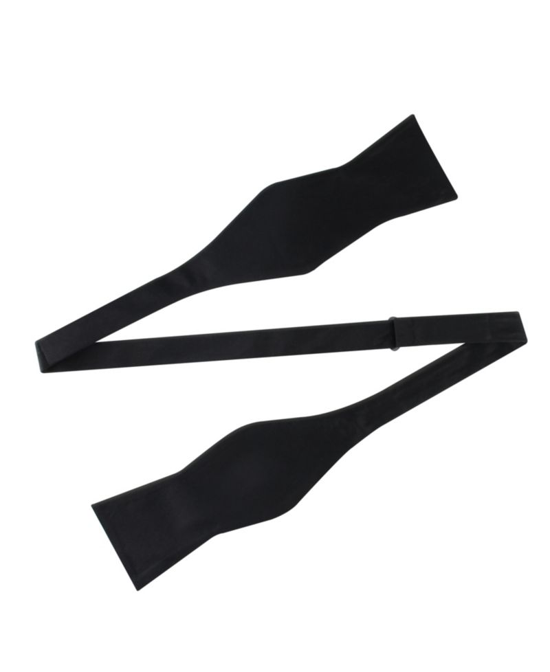 Men's Satin Solid Bow Tie