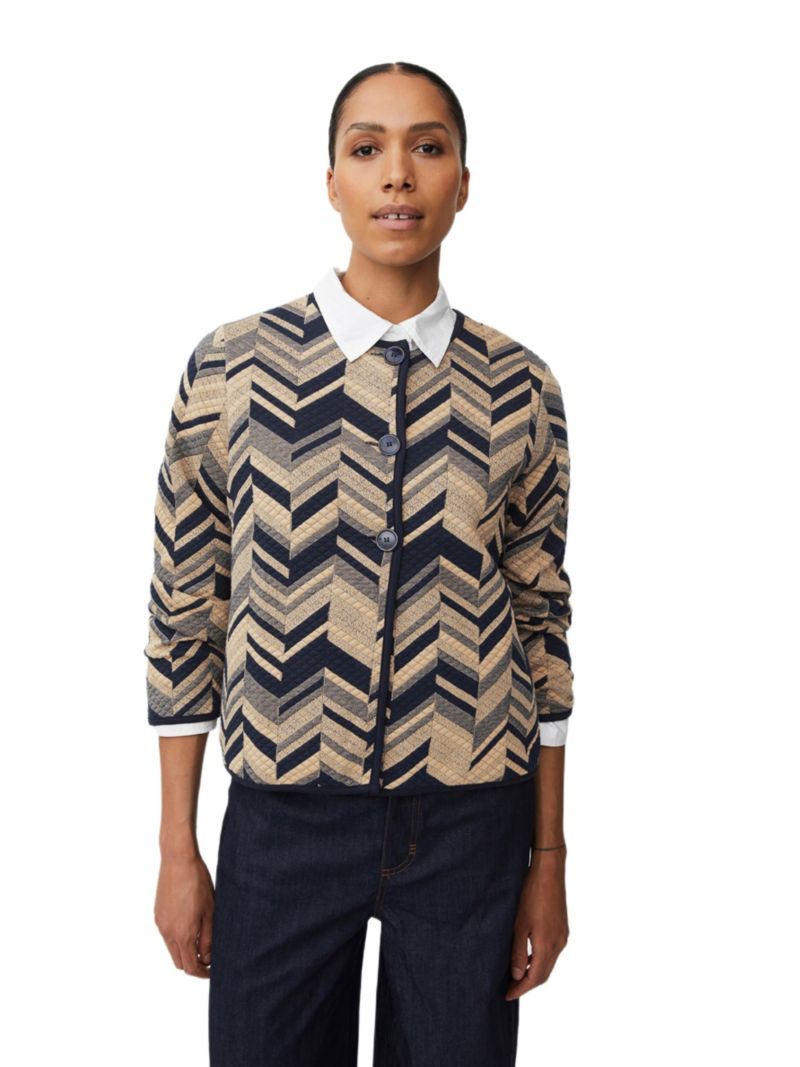 Women's MaJuanta Long Sleeve Round Neck Jacket
