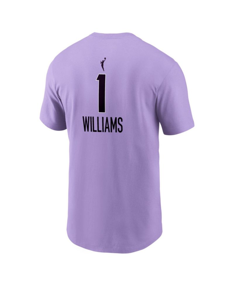 Men's Gabby Williams Lavender Golden State Valkyries Explorer Edition Name & Number T-Shirt