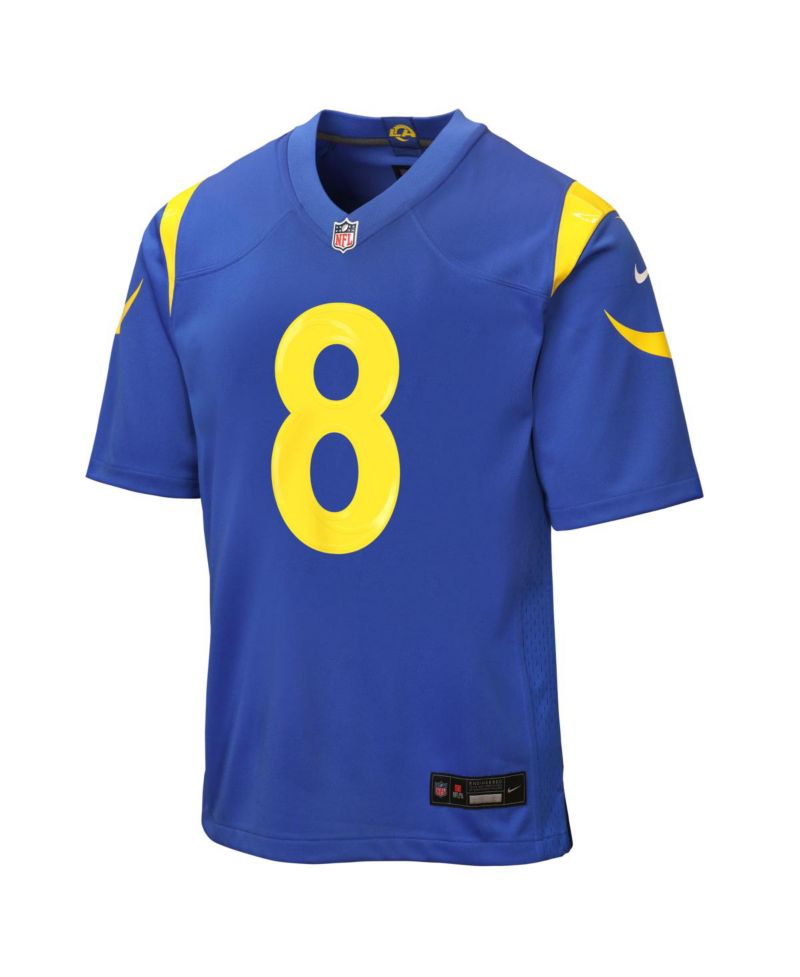 Big Boys and Girls Jared Verse Royal Los Angeles Rams Game Jersey