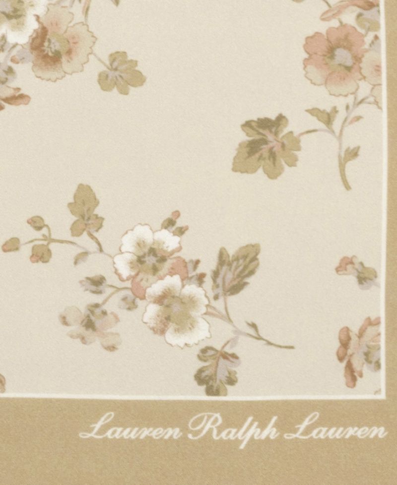 Floral Small Square Scarf