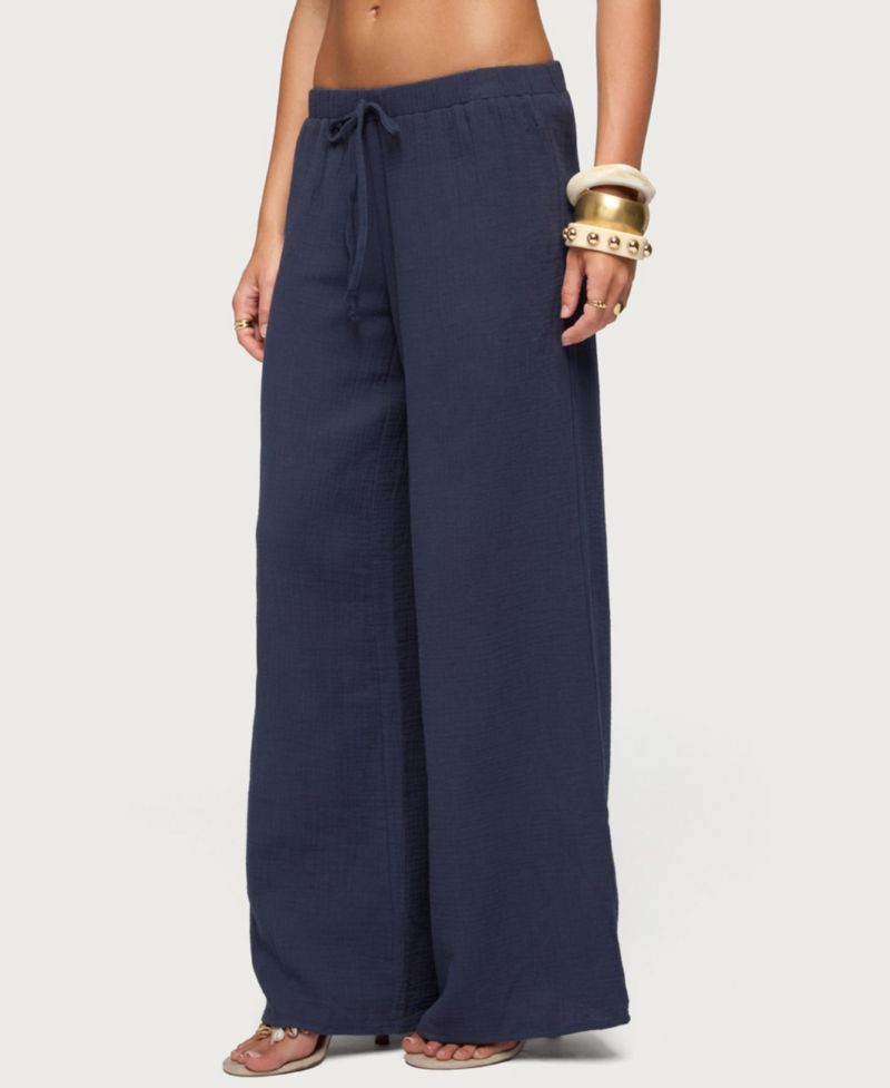 Women's Viktoria Wide Leg Gauze Pants