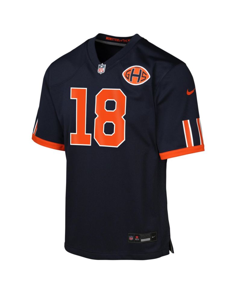 Big Boys and Girls Caleb Williams Navy Chicago Bears 2026 Rivalries Collection Game Jersey