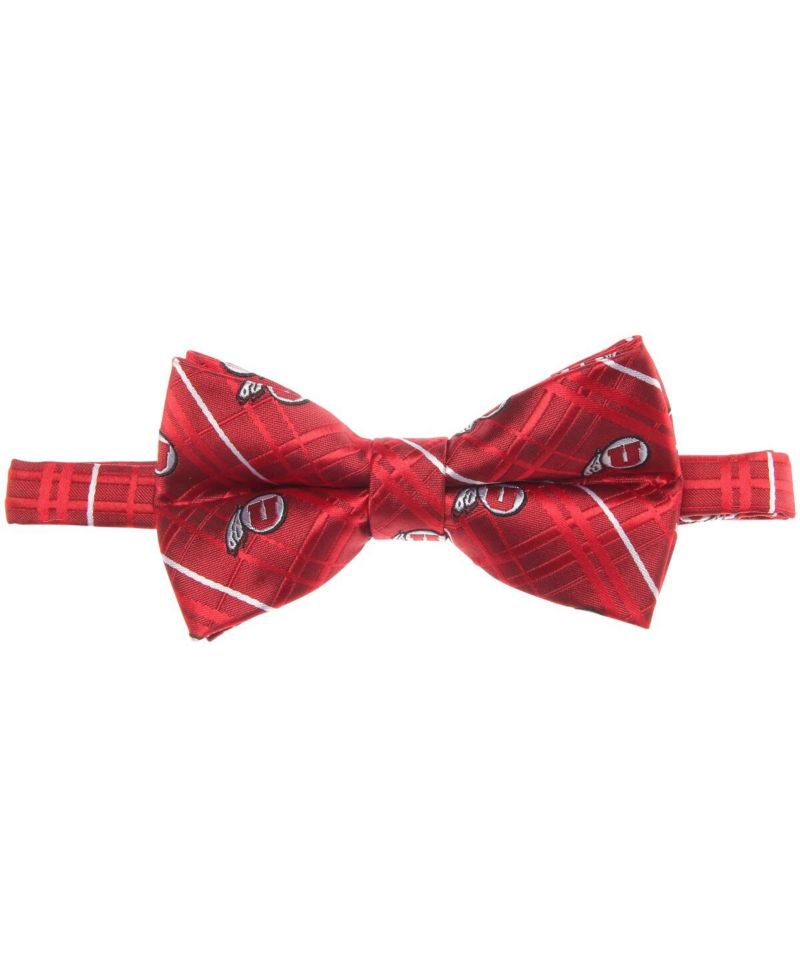 Men's Red Utah Utes Oxford Bow Tie
