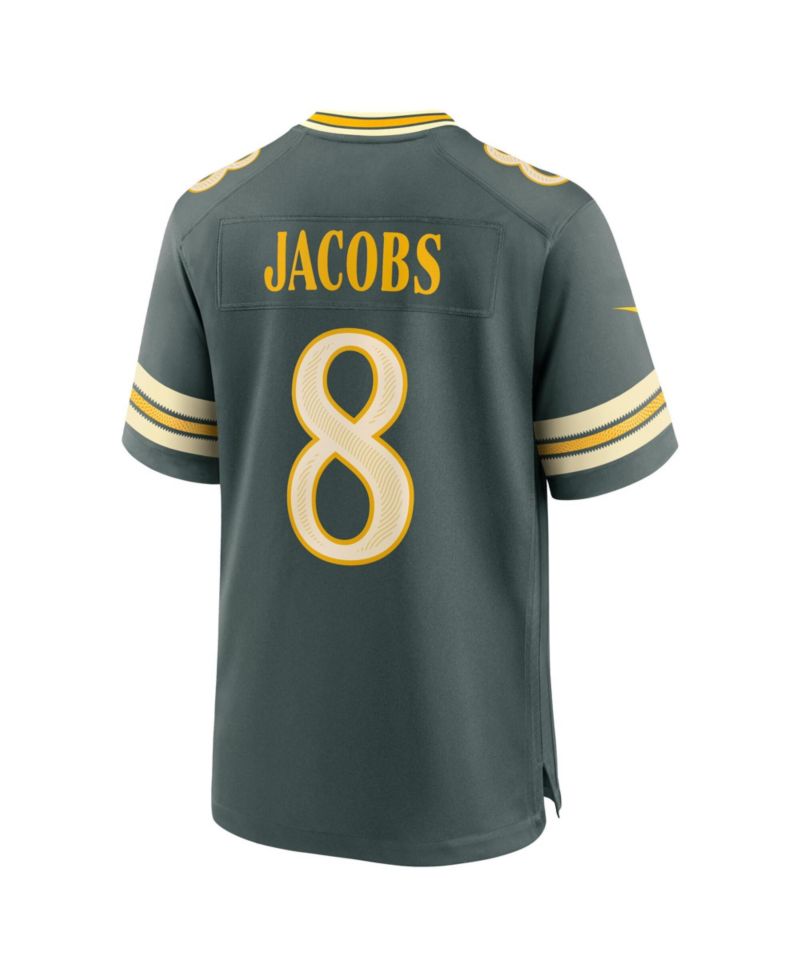 Men's Josh Jacobs Green Bay Packers 2026 Rivalries Collection Game Jersey