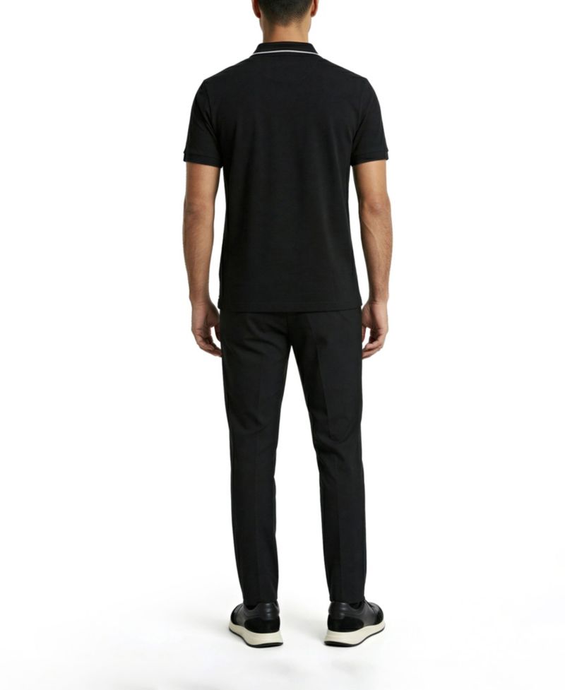 Men's Tonal Logo Slim-Fit Polo Shirt