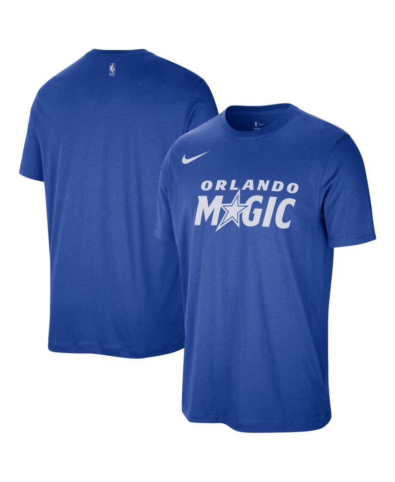 Men's and Women's Blue Orlando Magic Team Wordmark Essential T-Shirt