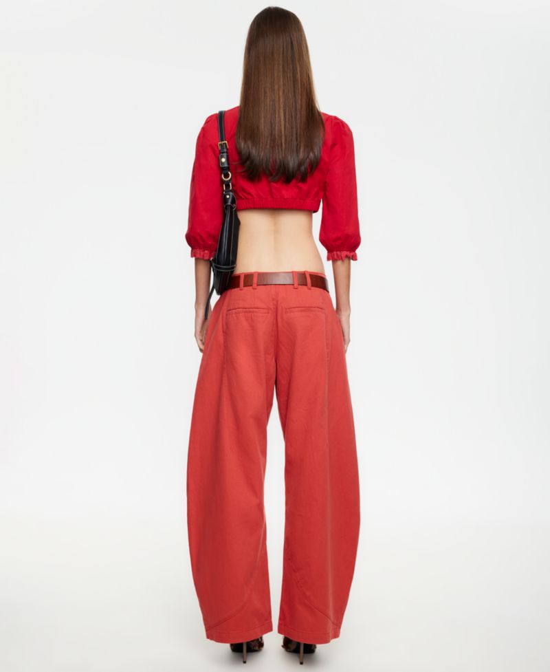 Women's Sideline Low-Rise Barrel Jeans
