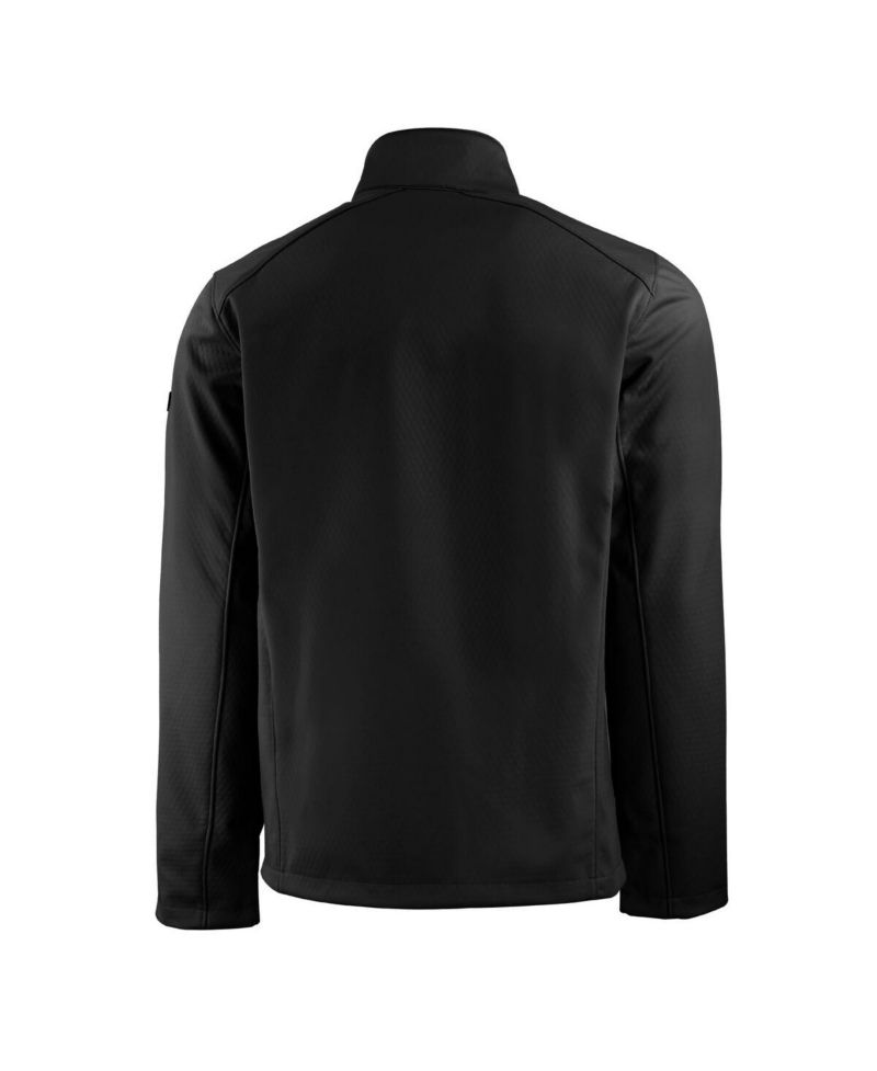Men's Black Duke Blue Devils Evoke Eco Softshell Full-Zip Jacket