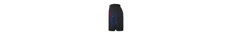 Men's Black Philadelphia 76ers 2026 Standard Issue Practice Icon Fleece Shorts