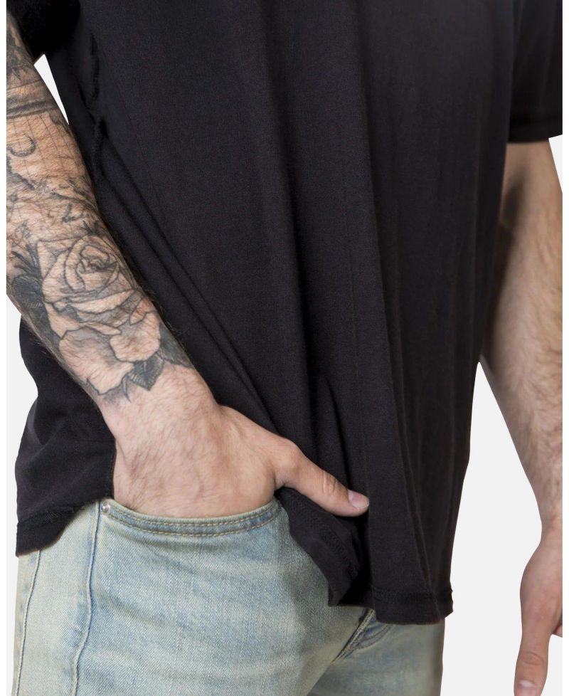 Men's Inside Out Oversized Dropped-Shoulder T-Shirt