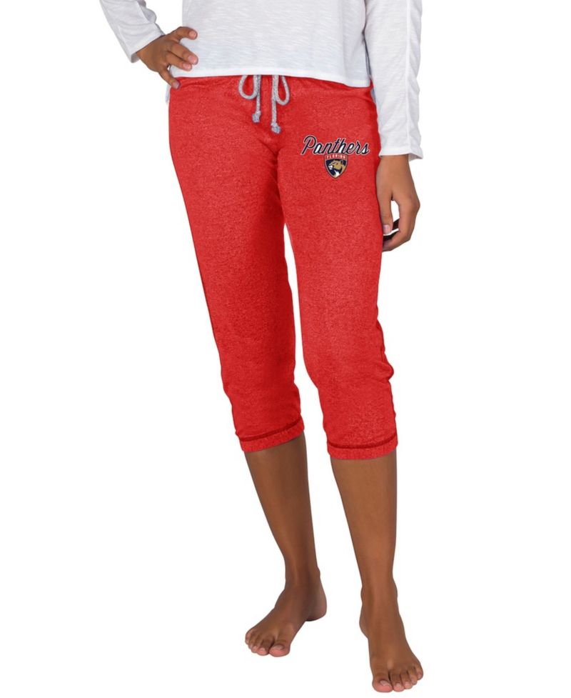 Women's Red Florida Panthers Quest Knit Capri Pants