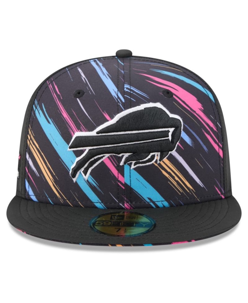 Men's Black Buffalo Bills 2026 NFL Cruical Catch 59FIFTY Fitted Hat