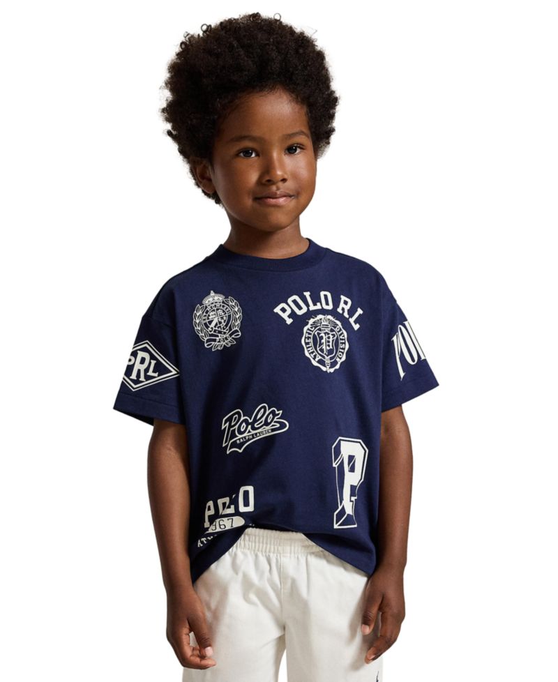 Boys' 2T-7 Big Fit Cotton Graphic T-Shirt