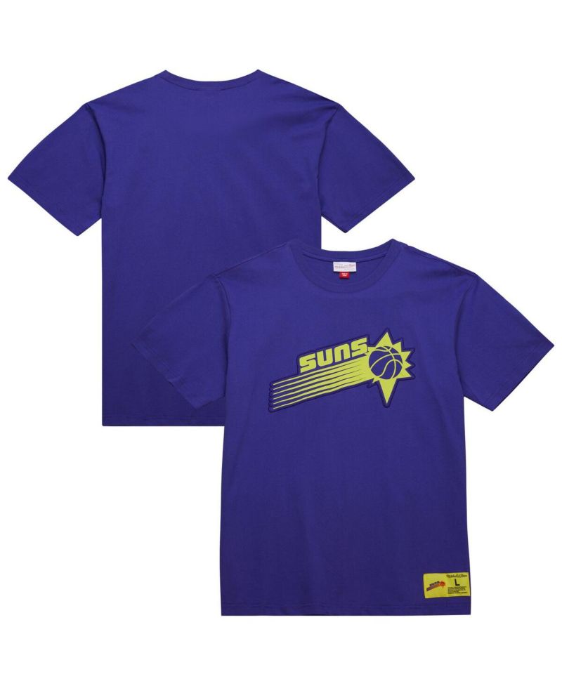 Men's Purple Phoenix Suns Hardwood Classics Neon Nights Premium T-Shirt