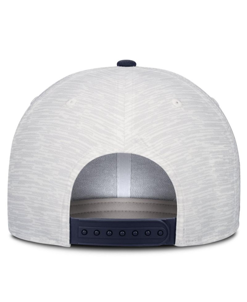 Men's and Women's White/Navy Arizona Wildcats Primetime Rise Adjustable Hat