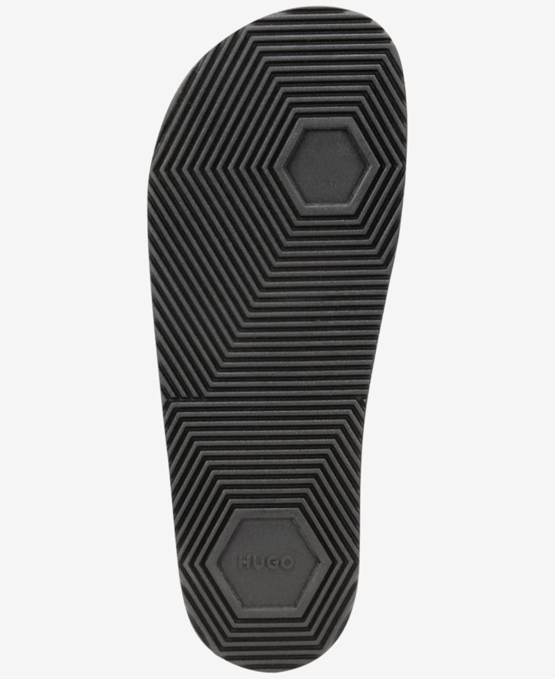 Men's Monogram Logo Slip-on Slides
