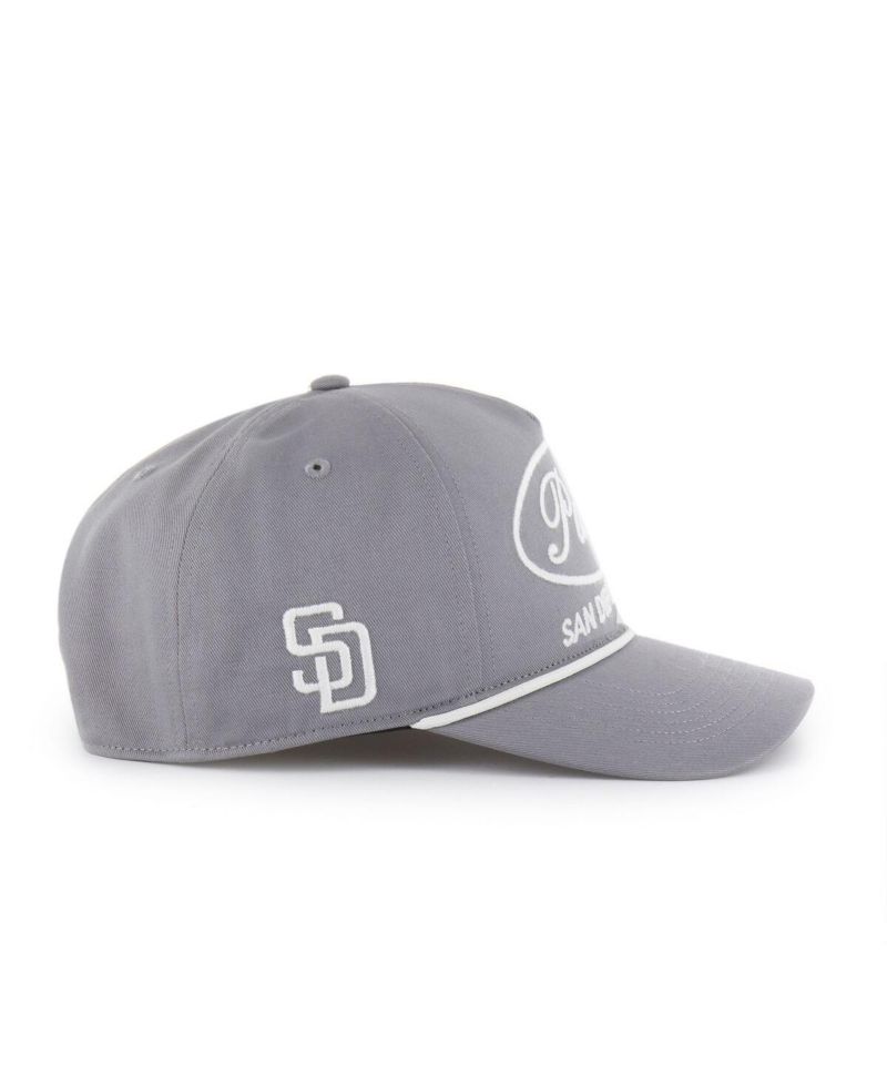 Men's Gray San Diego Padres Foundational Hitch Adjustable Hat