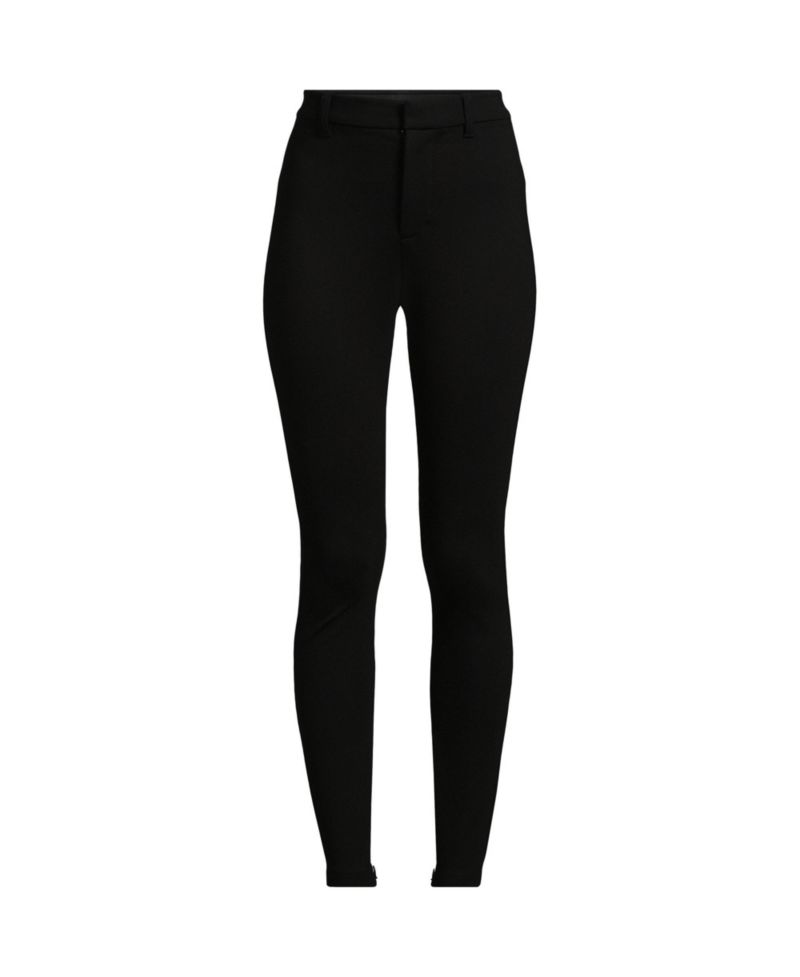 Women's High Rise Ponte Polished Leggings