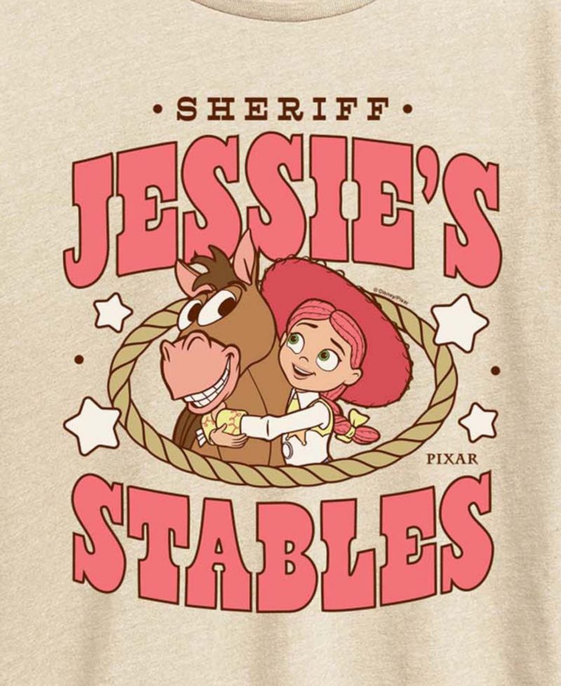 Plus Size Toy Story 5 Sheriff Jessie Stables Short-Sleeve Graphic T-Shirt