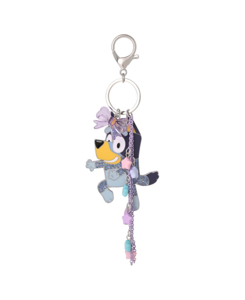 Bag Charms with Lobster Clip, Liquid and Pave Crystals Charm Keychains