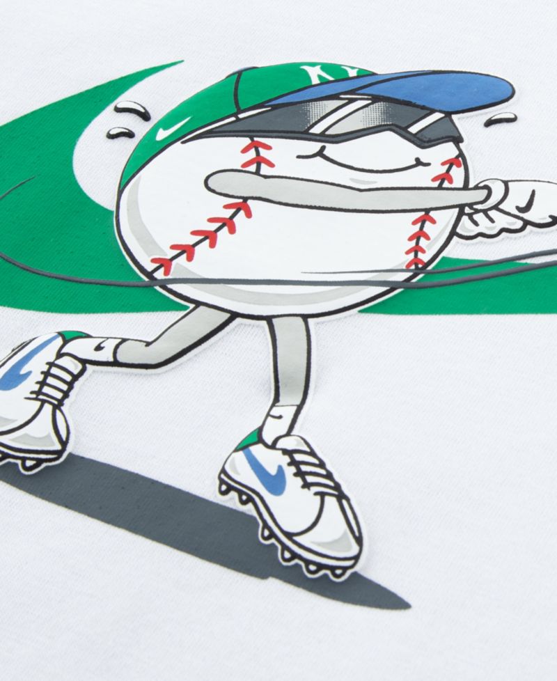 Boys' 2T-7 Baseball Graphic T-Shirt and Mesh Shorts, 2-Piece Set