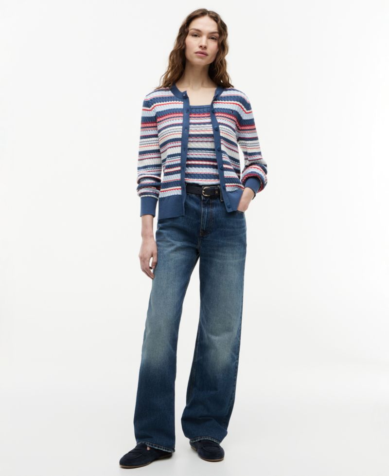 Women's Crewneck Cable Knit Sweater