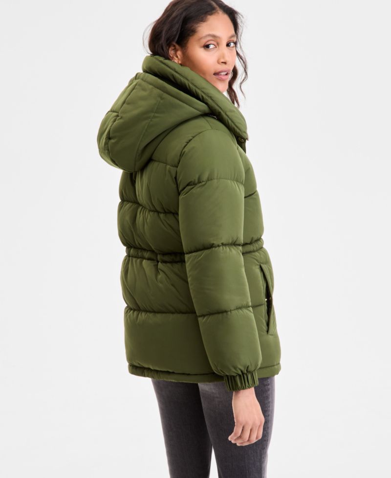 Women's Hooded Anorak Puffer Coat